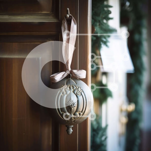 Intra Συλλεκτικό Ξύλινο Παζλ Plywood  4mm - Μεταλλικό στολίδι που κρέμεται σε ξύλινη πόρτα Σε Ξύλινο Κουτί - Διαστάσεις Puzzle: 10x10 cm – 25 κομμάτια