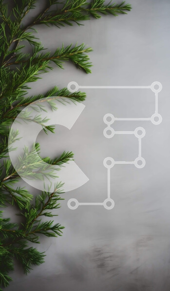 Σετ των 2 Intra Συλλεκτικό Ξύλινο Παζλ Plywood  4mm - Φρέσκο ​​και υγιές κλαδί δέντρου με πράσινα φύλλα Σε Ξύλινο Κουτί - Διαστάσεις: 10x10 cm – 25 κομμάτια