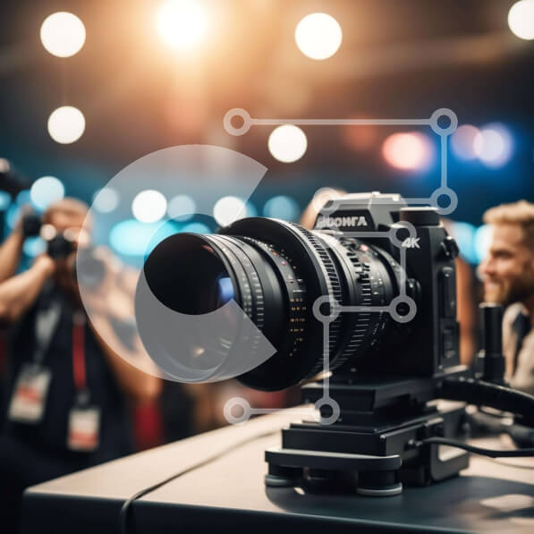 Intra Συλλεκτικό Ξύλινο Παζλ Plywood  4mm - Κάμερα στην οθόνη με άτομα που τραβούν φωτογραφίες και βίντεο Σε Ξύλινο Κουτί - Διαστάσεις Puzzle: 10x10 cm – 25 κομμάτια