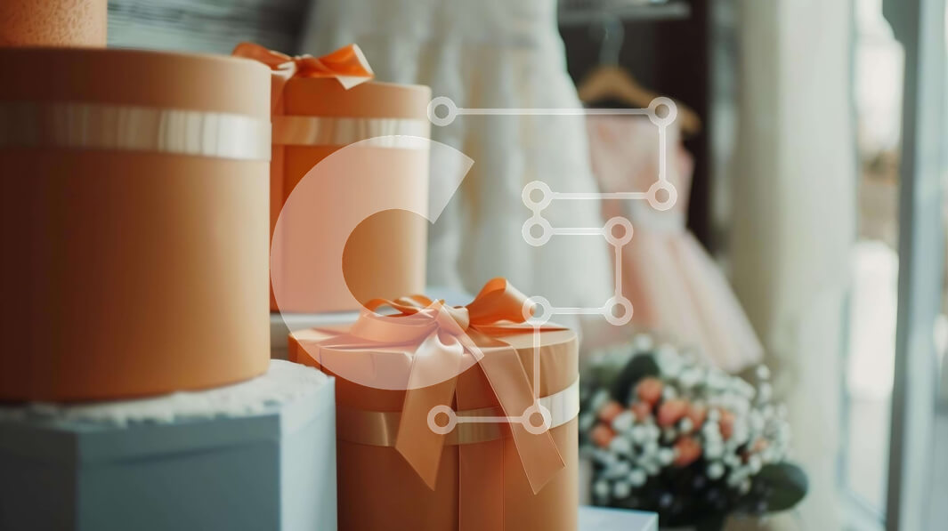 Intra Συλλεκτικό Ξύλινο Παζλ Plywood  4mm - Στοιβαγμένα κουτιά δώρων με φορέματα και τριαντάφυλλα Σε Ξύλινο Κουτί - Διαστάσεις: 10x10 cm – 25 κομμάτια