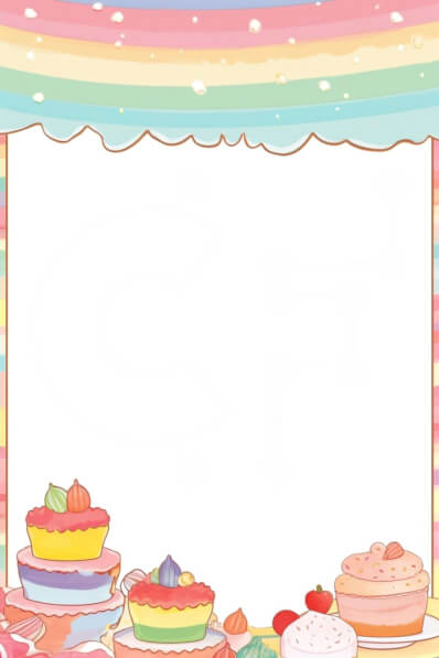 Σετ των 2 Intra Συλλεκτικό Ξύλινο Παζλ Plywood  4mm - Σύνθεση πολύχρωμα επιδόρπια και γλυκά Σε Ξύλινο Κουτί - Διαστάσεις: 10x10 cm – 25 κομμάτια