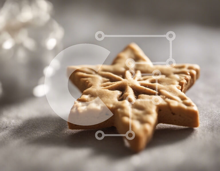 Σετ των 2 Intra Συλλεκτικό Ξύλινο Παζλ Plywood  4mm - Διακοσμητικό μπισκότο σε σχήμα αστεριού στο τραπέζι Σε Ξύλινο Κουτί - Διαστάσεις: 10x10 cm – 25 κομμάτια