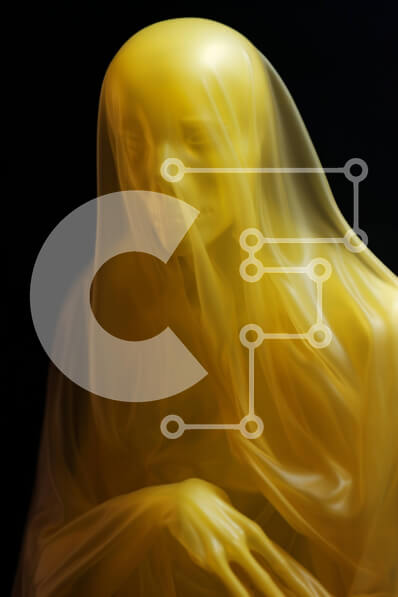 Intra Συλλεκτικό Ξύλινο Παζλ Plywood  4mm - Ημιδιαφανές κίτρινο αιθέριο σχήμα Σε Ξύλινο Κουτί - Διαστάσεις Puzzle: 10x10 cm – 25 κομμάτια