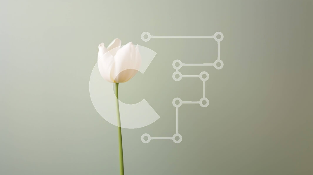 Intra Συλλεκτικό Ξύλινο Παζλ Plywood  4mm - Όμορφη μονή λευκή τουλίπα Σε Ξύλινο Κουτί - Διαστάσεις: 10x10 cm – 25 κομμάτια