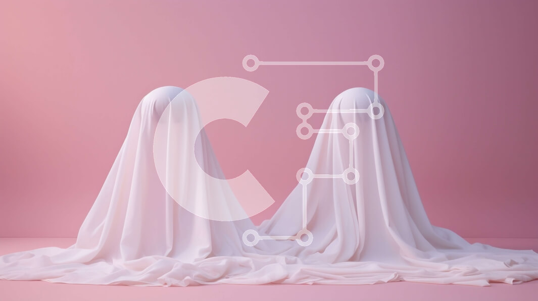 Intra Συλλεκτικό Ξύλινο Παζλ Plywood  4mm - Φανταστικές φιγούρες με ημιδιαφανή φορέματα σε ανοιχτό ροζ φόντο Σε Ξύλινο Κουτί - Διαστάσεις Puzzle: 10x10 cm – 25 κομμάτια