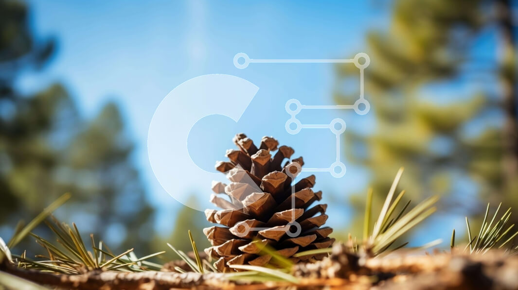 Intra Συλλεκτικό Ξύλινο Παζλ Plywood  4mm - Μονό κουκουνάρι στο πευκοδάσος Σε Ξύλινο Κουτί - Διαστάσεις: 10x10 cm – 25 κομμάτια