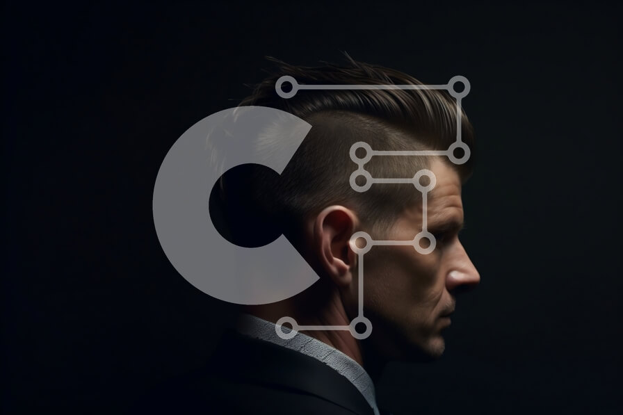 Intra Συλλεκτικό Ξύλινο Παζλ Plywood  4mm - Επαγγελματίας επιχειρηματίας με χαρτοφύλακα και σοβαρή έκφραση Σε Ξύλινο Κουτί - Διαστάσεις Puzzle: 10x10 cm – 25 κομμάτια