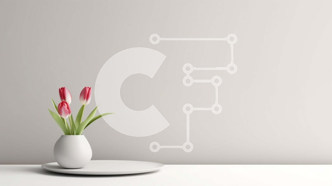 Intra Συλλεκτικό Ξύλινο Παζλ Plywood  4mm - Κόκκινες τουλίπες σε βάζο σε λευκό τραπέζι Σε Ξύλινο Κουτί - Διαστάσεις: 10x10 cm – 25 κομμάτια