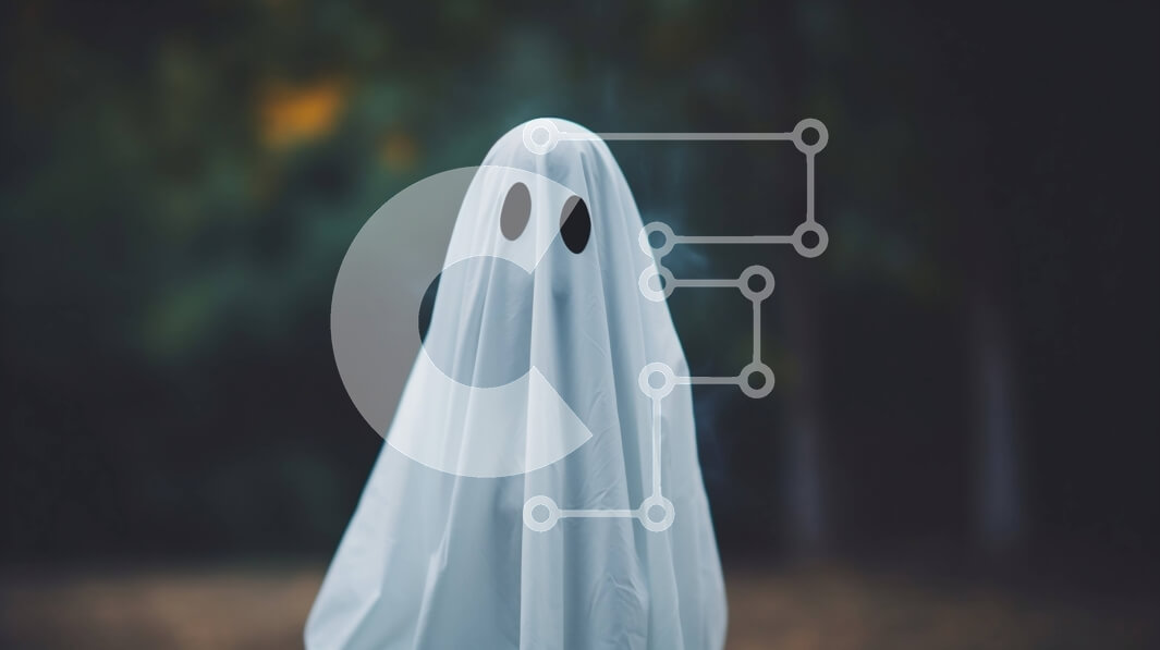 Intra Συλλεκτικό Ξύλινο Παζλ Plywood  4mm - Ghost in the Woods - Εορτασμός αποκριών Σε Ξύλινο Κουτί - Διαστάσεις: 10x10 cm – 25 κομμάτια