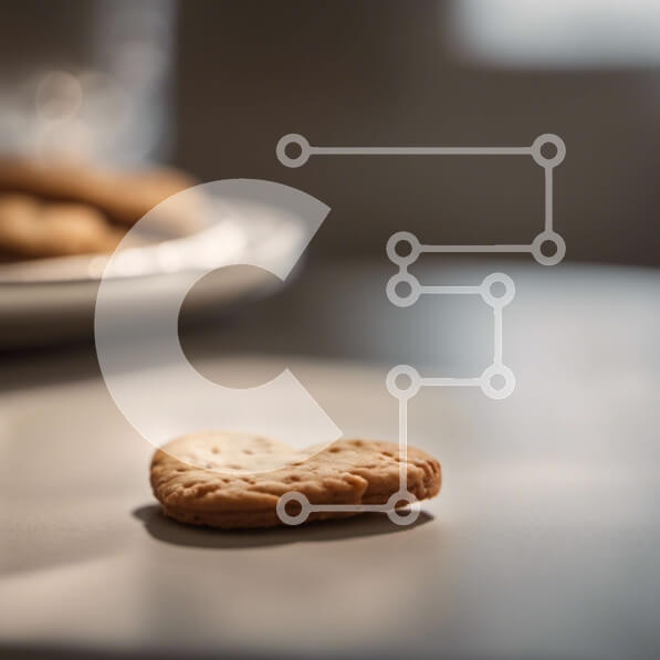 Σετ των 2 Intra Συλλεκτικό Ξύλινο Παζλ Plywood  4mm - Μπισκότο σε σχήμα καρδιάς σε άδειο πιάτο Σε Ξύλινο Κουτί - Διαστάσεις: 10x10 cm – 25 κομμάτια