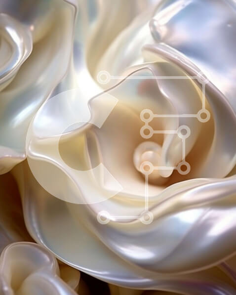 Intra Συλλεκτικό Ξύλινο Παζλ Plywood  4mm - Όμορφη κοντινή φωτογραφία ενός λευκού λουλουδιού με πέταλα που κατσαρώνουν Σε Ξύλινο Κουτί - Διαστάσεις: 10x10 cm – 25 κομμάτια