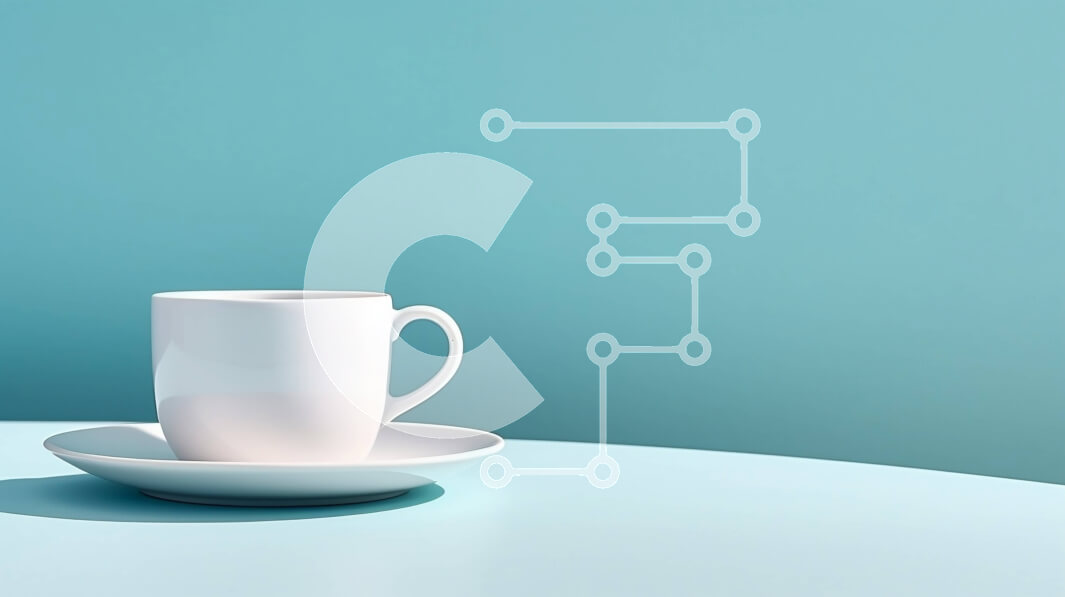 Σετ των 2 Intra Συλλεκτικό Ξύλινο Παζλ Plywood  4mm - Λευκό φλιτζάνι καφέ στο πιατάκι Σε Ξύλινο Κουτί - Διαστάσεις: 10x10 cm – 25 κομμάτια