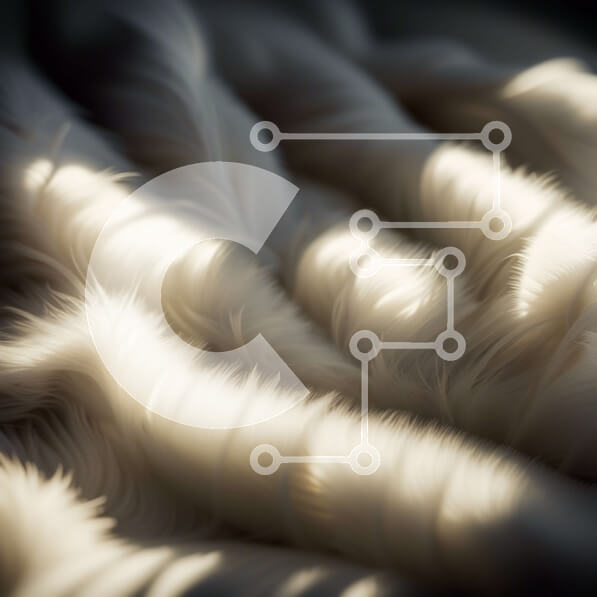 Intra Συλλεκτικό Ξύλινο Παζλ Plywood  4mm - Όμορφη κινηματογράφηση σε πρώτο πλάνο ενός λευκού φτερού με το φως του ήλιου Σε Ξύλινο Κουτί - Διαστάσεις: 10x10 cm – 25 κομμάτια