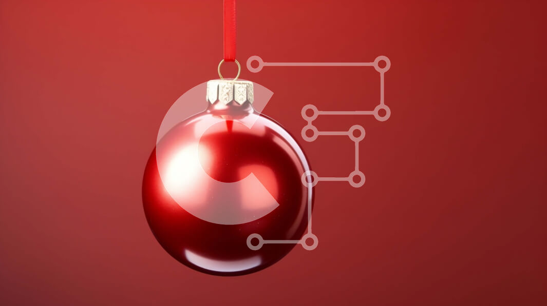 Intra Συλλεκτικό Ξύλινο Παζλ Plywood  4mm - Κόκκινη γυάλινη μπάλα κρεμαστή διακόσμηση για την εορταστική περίοδο Σε Ξύλινο Κουτί - Διαστάσεις: 10x10 cm – 25 κομμάτια