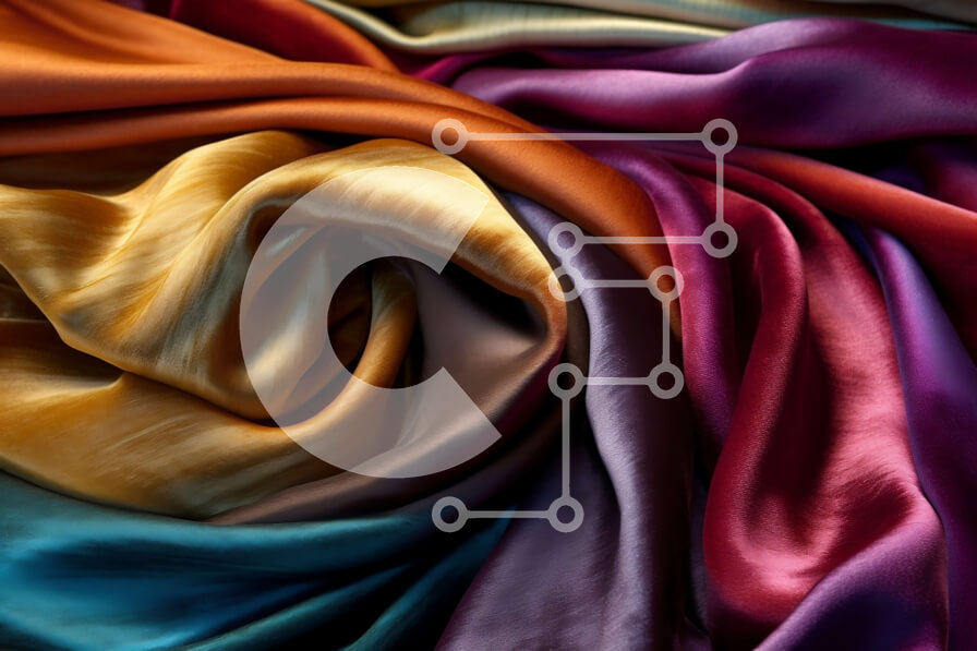 Intra Συλλεκτικό Ξύλινο Παζλ Plywood  4mm - Όμορφο μεταξωτό κασκόλ με ζωηρό λουλουδάτο σχέδιο Σε Ξύλινο Κουτί - Διαστάσεις Puzzle: 10x10 cm – 25 κομμάτια