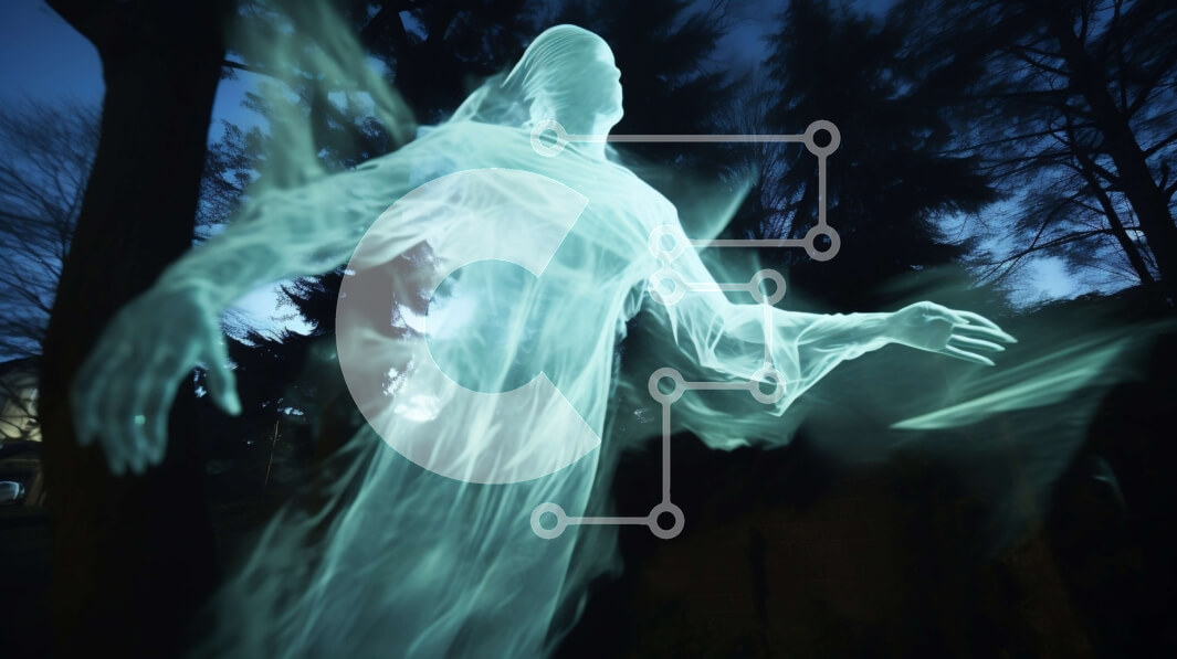 Intra Συλλεκτικό Ξύλινο Παζλ Plywood  4mm - Floating Ghost με σώμα LED Σε Ξύλινο Κουτί - Διαστάσεις Puzzle: 10x10 cm – 25 κομμάτια