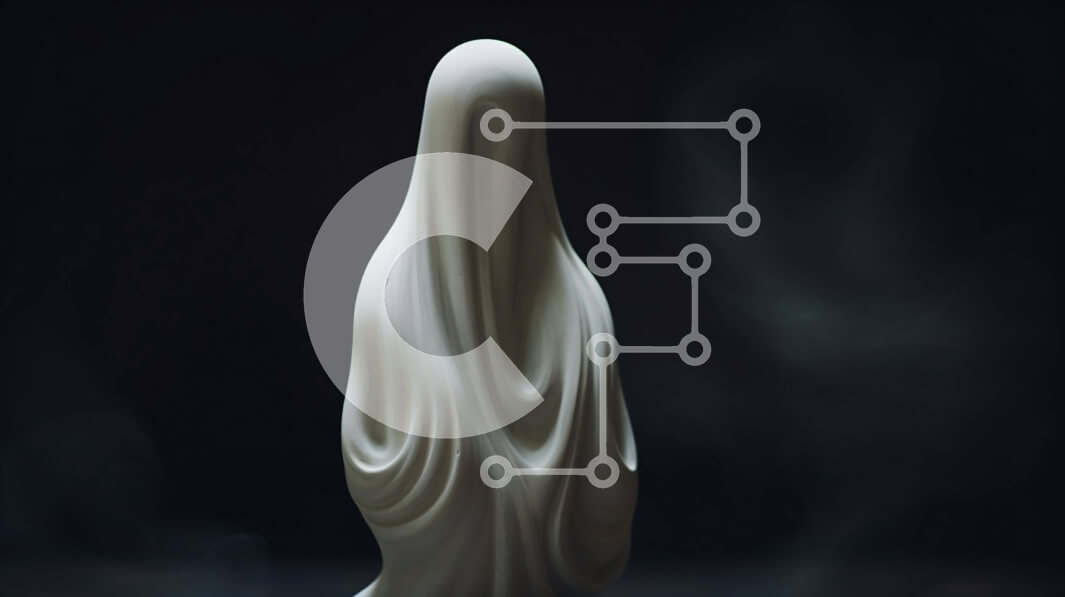 Intra Συλλεκτικό Ξύλινο Παζλ Plywood  4mm - White Ghost-like Sculpture in the Dark Σε Ξύλινο Κουτί - Διαστάσεις Puzzle: 10x10 cm – 25 κομμάτια