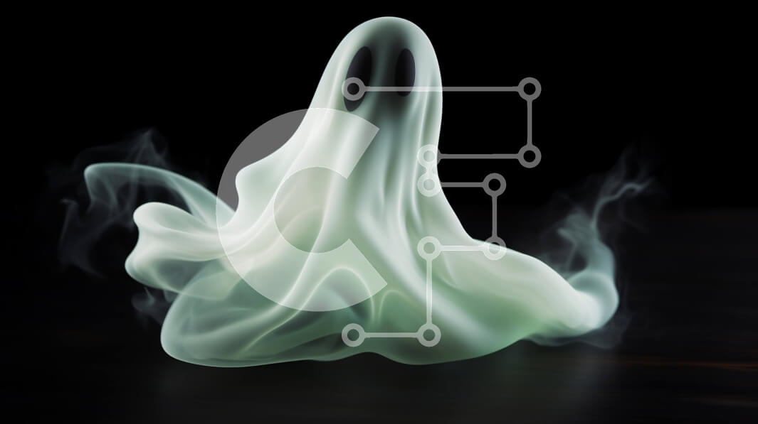 Intra Συλλεκτικό Ξύλινο Παζλ Plywood  4mm - Μυστηριώδες ειδώλιο φαντασμάτων σε μαύρο τραπέζι Σε Ξύλινο Κουτί - Διαστάσεις Puzzle: 10x10 cm – 25 κομμάτια