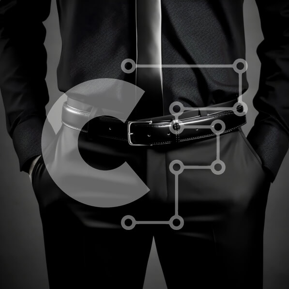 Intra Συλλεκτικό Ξύλινο Παζλ Plywood  4mm - Επαγγελματίας άνδρας που στέκεται με τα χέρια στις τσέπες | Φωτογραφία Αρχείου Σε Ξύλινο Κουτί - Διαστάσεις Puzzle: 10x10 cm – 25 κομμάτια