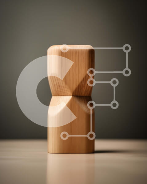 Intra Συλλεκτικό Ξύλινο Παζλ Plywood  4mm - Όμορφο Ξύλινο Γλυπτό Γυναικείου Κεφαλιού Σε Ξύλινο Κουτί - Διαστάσεις: 10x10 cm – 25 κομμάτια