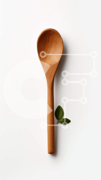 Intra Συλλεκτικό Ξύλινο Παζλ Plywood  4mm - Ξύλινο κουτάλι φιλικό προς το περιβάλλον με σχέδιο φύλλων Σε Ξύλινο Κουτί - Διαστάσεις: 10x10 cm – 25 κομμάτια