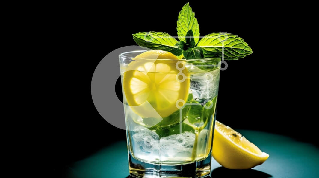 Σετ των 2 Intra Συλλεκτικό Ξύλινο Παζλ Plywood  4mm - Δροσιστείτε με ένα δροσιστικό ποτήρι λεμονάδα σε μια ζεστή μέρα Σε Ξύλινο Κουτί - Διαστάσεις: 10x10 cm – 25 κομμάτια