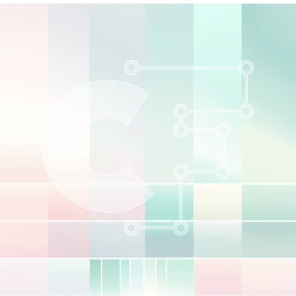 Intra Συλλεκτικό Ξύλινο Παζλ Plywood  4mm - Μαλακό και ονειρικό αφηρημένο φόντο με παστέλ χρώματα Σε Ξύλινο Κουτί - Διαστάσεις Puzzle: 10x10 cm – 25 κομμάτια