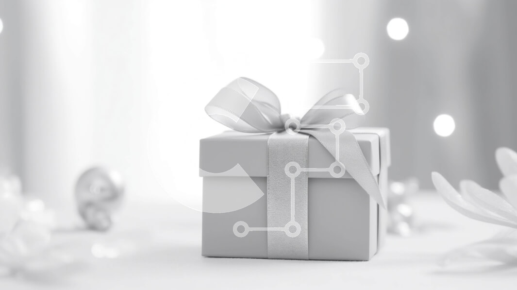 Σετ των 2 Intra Συλλεκτικό Ξύλινο Παζλ Plywood  4mm - Λευκό κουτί δώρου με ασημένια κορδέλα και κοσμήματα Σε Ξύλινο Κουτί - Διαστάσεις: 10x10 cm – 25 κομμάτια