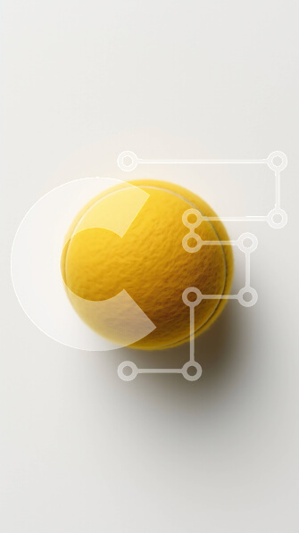 Intra Συλλεκτικό Ξύλινο Παζλ Plywood  4mm - Φωτεινό και φρέσκο ​​κίτρινο λεμόνι σε λευκή επιφάνεια Σε Ξύλινο Κουτί - Διαστάσεις: 10x10 cm – 25 κομμάτια