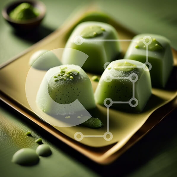 Σετ των 2 Intra Συλλεκτικό Ξύλινο Παζλ Plywood  4mm - Πολύχρωμη και ζωντανή τέχνη τροφίμων Σε Ξύλινο Κουτί - Διαστάσεις: 10x10 cm – 25 κομμάτια