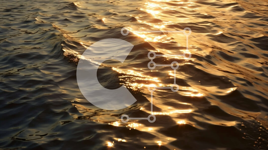 Intra Συλλεκτικό Ξύλινο Παζλ Plywood  4mm - Όμορφο ηλιοβασίλεμα πάνω από το νερό με βάρκες και αστραφτερές αντανακλάσεις Σε Ξύλινο Κουτί - Διαστάσεις: 10x10 cm – 25 κομμάτια