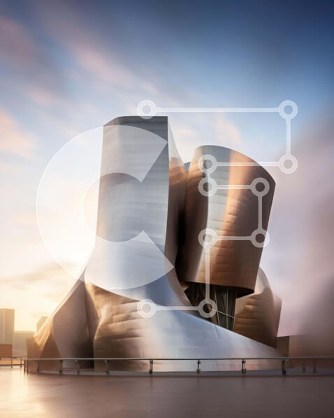 Intra Συλλεκτικό Ξύλινο Παζλ Plywood  4mm - Αίθουσα συναυλιών Walt Disney στο Λος Άντζελες, Καλιφόρνια Σε Ξύλινο Κουτί - Διαστάσεις Puzzle: 10x10 cm – 25 κομμάτια