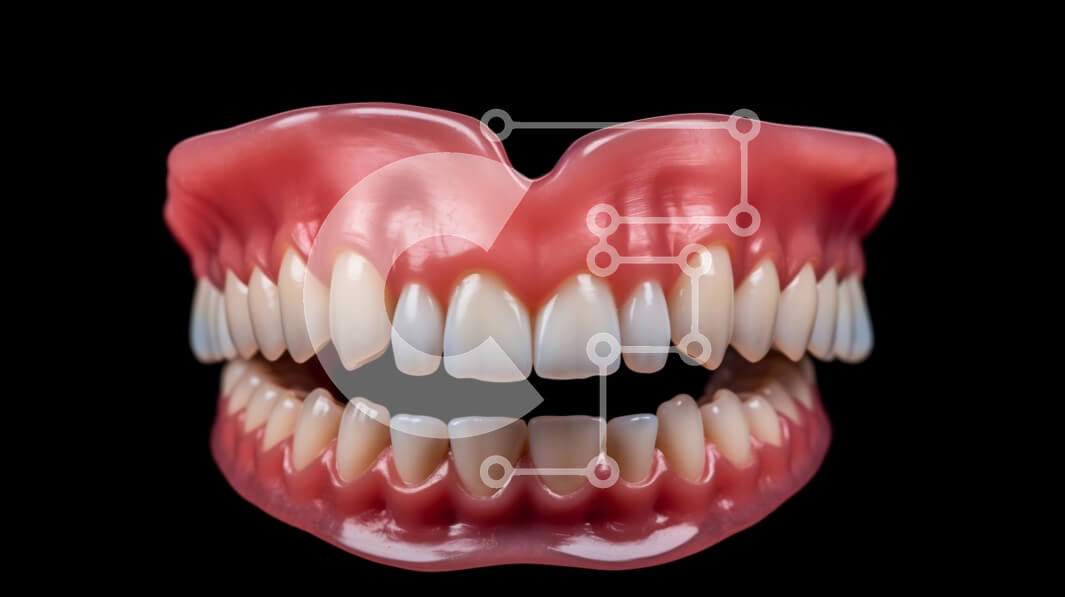 Intra Συλλεκτικό Ξύλινο Παζλ Plywood  4mm - Μοντέλο ανθρώπινων δοντιών και ούλων Σε Ξύλινο Κουτί - Διαστάσεις Puzzle: 10x10 cm – 25 κομμάτια