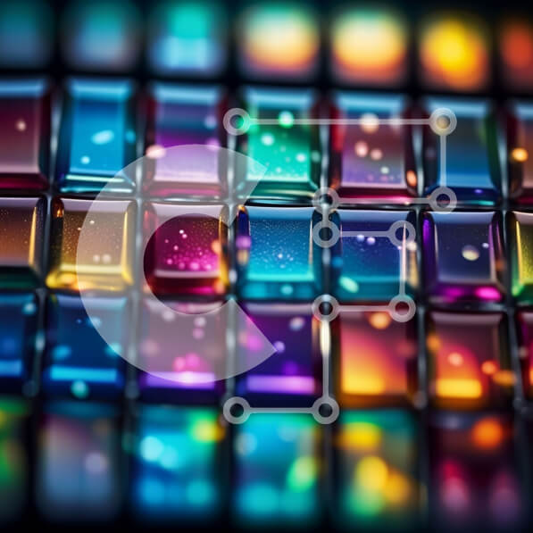 Intra Συλλεκτικό Ξύλινο Παζλ Plywood  4mm - Ζωντανό και εντυπωσιακό ψηφιδωτό έργο τέχνης με φωτεινά χρώματα Σε Ξύλινο Κουτί - Διαστάσεις Puzzle: 10x10 cm – 25 κομμάτια