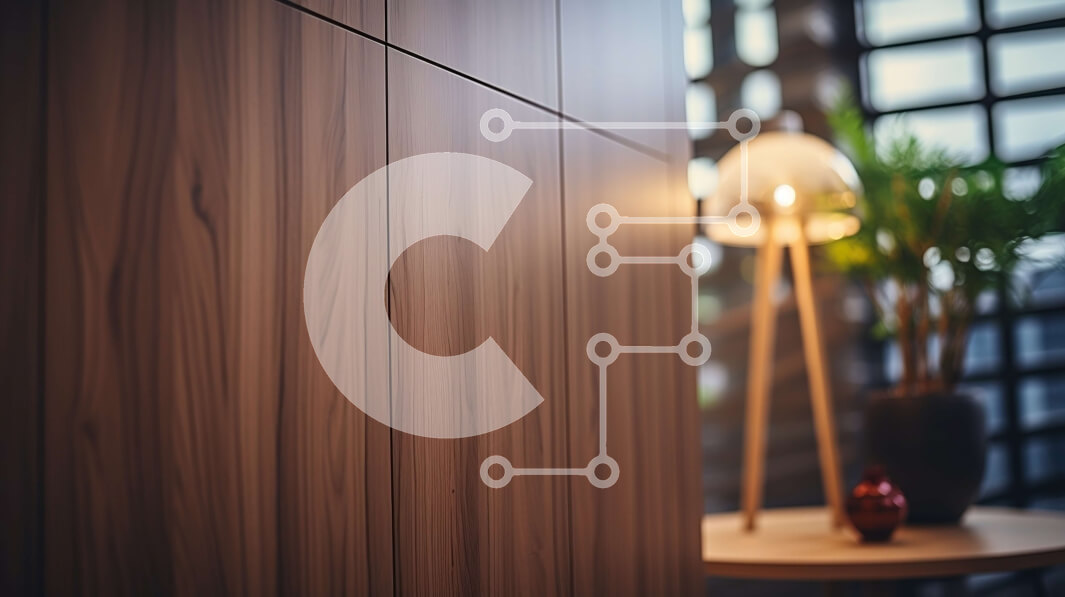 Intra Συλλεκτικό Ξύλινο Παζλ Plywood  4mm - Ευρύχωρο και καλά φωτισμένο δωμάτιο με ξύλινο τοίχο και φωτιστικό Σε Ξύλινο Κουτί - Διαστάσεις Puzzle: 10x10 cm – 25 κομμάτια