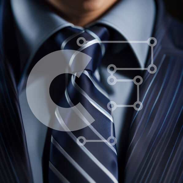 Intra Συλλεκτικό Ξύλινο Παζλ Plywood  4mm - Έξυπνα ντυμένος επιχειρηματίας με κοστούμι και γραβάτα Σε Ξύλινο Κουτί - Διαστάσεις Puzzle: 10x10 cm – 25 κομμάτια