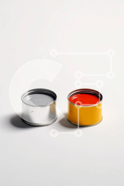 Intra Συλλεκτικό Ξύλινο Παζλ Plywood  4mm - Πολύχρωμα κουτιά χρώματος - κόκκινο και κίτρινο Σε Ξύλινο Κουτί - Διαστάσεις: 10x10 cm – 25 κομμάτια