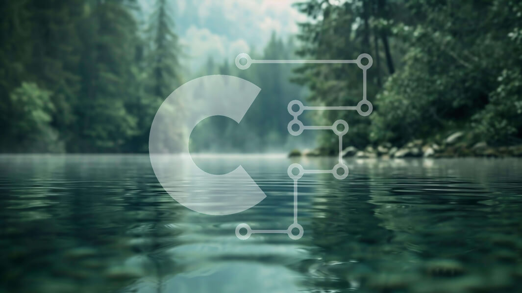 Intra Συλλεκτικό Ξύλινο Παζλ Plywood  4mm - Ήρεμη λίμνη στο δάσος με αντανακλάσεις Σε Ξύλινο Κουτί - Διαστάσεις: 10x10 cm – 25 κομμάτια