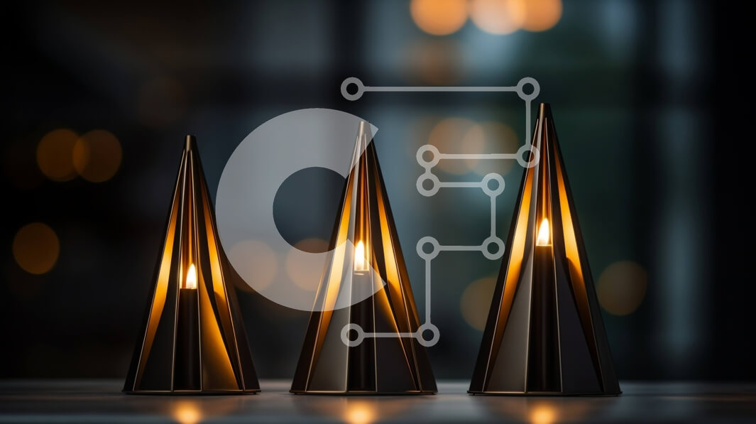 Intra Συλλεκτικό Ξύλινο Παζλ Plywood  4mm - Μαύρα μεταλλικά κηροπήγια σε σκούρα ξύλινη επιφάνεια Σε Ξύλινο Κουτί - Διαστάσεις Puzzle: 10x10 cm – 25 κομμάτια