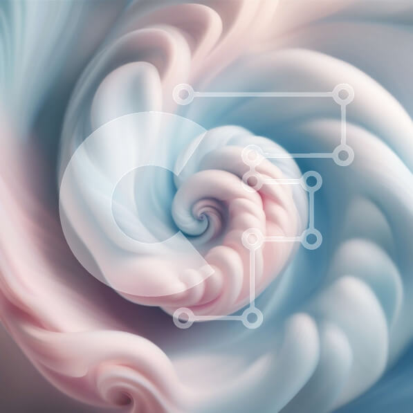 Intra Συλλεκτικό Ξύλινο Παζλ Plywood  4mm - Οπτικά ελκυστικός αφηρημένος στρόβιλος χρωμάτων σε ρευστή κίνηση Σε Ξύλινο Κουτί - Διαστάσεις Puzzle: 10x10 cm – 25 κομμάτια