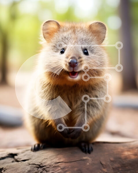 Σετ των 2 Intra Συλλεκτικό Ξύλινο Παζλ Plywood  4mm - Αξιολάτρευτη εικόνα ενός μικρού ζώου σε ένα φυσικό βιότοπο Σε Ξύλινο Κουτί - Διαστάσεις: 10x10 cm – 25 κομμάτια