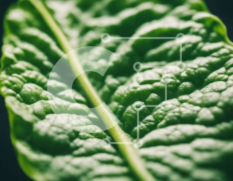 Intra Συλλεκτικό Ξύλινο Παζλ Plywood  4mm - Μεγάλο πράσινο φύλλο για φαγητό ή διακόσμηση Σε Ξύλινο Κουτί - Διαστάσεις: 10x10 cm – 25 κομμάτια