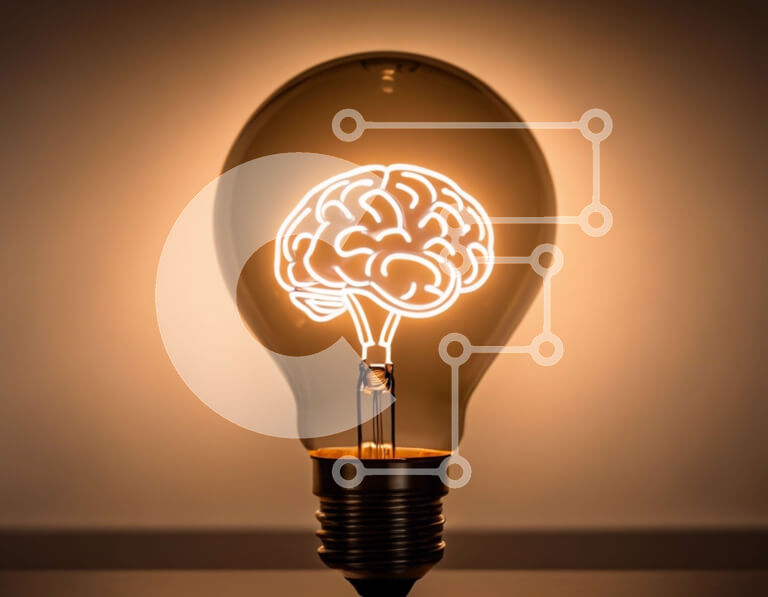 Intra Συλλεκτικό Ξύλινο Παζλ Plywood  4mm - Φωτιζόμενη λάμπα εγκεφάλου - Σύμβολο μνήμης και γνώσης Σε Ξύλινο Κουτί - Διαστάσεις Puzzle: 10x10 cm – 25 κομμάτια