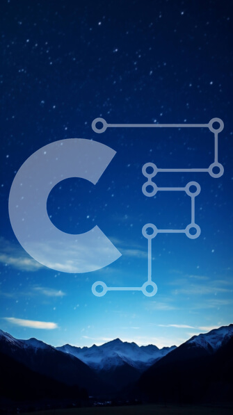 Σετ των 2 Intra Συλλεκτικό Ξύλινο Παζλ Plywood  4mm - Νυχτερινός ουρανός με αστέρια και οροσειρές Σε Ξύλινο Κουτί - Διαστάσεις: 10x10 cm – 25 κομμάτια