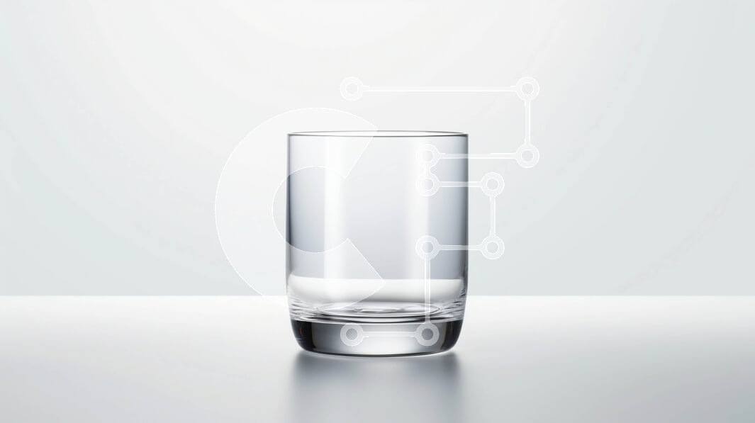 Intra Συλλεκτικό Ξύλινο Παζλ Plywood  4mm - Κενό γυαλί στο τραπέζι - εσωτερική διακόσμηση Φωτογραφία Αρχείου Σε Ξύλινο Κουτί - Διαστάσεις Puzzle: 10x10 cm – 25 κομμάτια