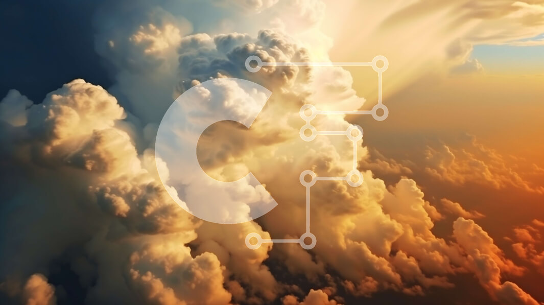 Intra Συλλεκτικό Ξύλινο Παζλ Plywood  4mm - Όμορφη εικόνα ενός σύννεφου στο ηλιοβασίλεμα Σε Ξύλινο Κουτί - Διαστάσεις Puzzle: 10x10 cm – 25 κομμάτια