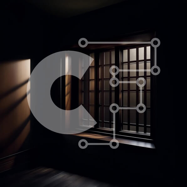 Intra Συλλεκτικό Ξύλινο Παζλ Plywood  4mm - Ζεστή και ατμοσφαιρική εικόνα ενός σκοτεινού δωματίου με παράθυρο και ξύλινο πάτωμα Σε Ξύλινο Κουτί - Διαστάσεις Puzzle: 10x10 cm – 25 κομμάτια