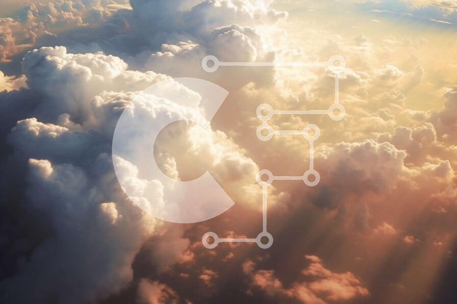 Intra Συλλεκτικό Ξύλινο Παζλ Plywood  4mm - Ζωντανά σύννεφα ηλιοβασιλέματος στον ουρανό - Φωτογραφία Αρχείου Σε Ξύλινο Κουτί - Διαστάσεις: 10x10 cm – 25 κομμάτια