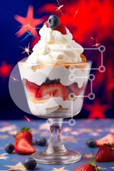 Σετ των 2 Intra Συλλεκτικό Ξύλινο Παζλ Plywood  4mm - Εορταστικό μπολ με σαντιγί και μούρα Σε Ξύλινο Κουτί - Διαστάσεις: 10x10 cm – 25 κομμάτια