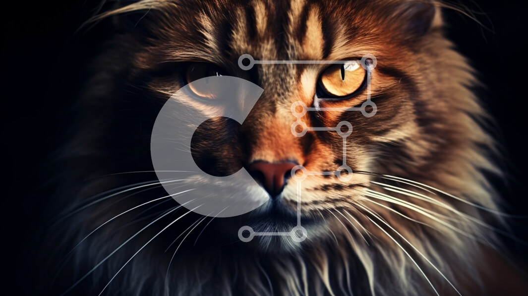 Intra Συλλεκτικό Ξύλινο Παζλ Plywood  4mm - Εκπληκτική κοντινή φωτογραφία του προσώπου μιας τίγρης Σε Ξύλινο Κουτί - Διαστάσεις: 10x10 cm – 25 κομμάτια